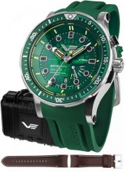 Zegarek Vostok Europe Zegarek męski Vostok Europe PX84-511A770S zielony. Zielone zegarki męskie Vostok Europe, bez wzorów. Za 3,680.00 zł.