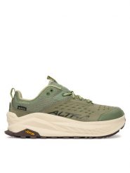 Altra Trekkingi Olympus 6 Hike Low Gtx AL0A85NN3 Zielony. Zielone obuwie trekkingowe damskie Altra, z materiału, bez zapięcia. Za 999.99 zł.