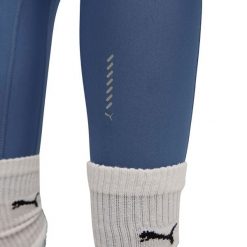 Damskie legginsy Puma Velocity. Niebieskie legginsy damskie Puma, bez wzorów. W wyprzedaży za 203.80 zł.