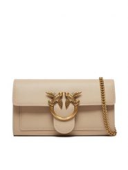 Pinko Torebka Love One C AI 24-25 PLTT 100062 A0F1 Beżowy. Brązowe torebki wizytowe damskie Pinko, bez wzorów, ze skóry, bez dodatków. Za 729.99 zł.