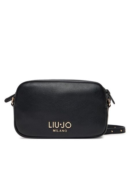Liu Jo Torebka Ecs S Camera Case AF5137 E0058 Czarny. Czarne listonoszki damskie Liu Jo, bez wzorów, ze skóry, bez dodatków. Za 389.99 zł.