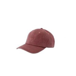 Czapka z daszkiem TBS Vino City. Czerwone czapki damskie TBS, bez wzorów, z denimu. Za 186.00 zł.