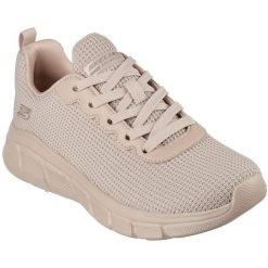Buty sportowe damskie Skechers Bobs B Flex Visionar. Fioletowe obuwie sportowe damskie Skechers, bez wzorów, bez zapięcia, na fitness i siłownię. Za 252.85 zł.