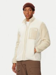 The North Face Polar Yumiori NF0A883R Kremowy Regular Fit. Białe bluzy sportowe męskie The North Face, l, bez wzorów, z polaru, bez kaptura. Za 479.99 zł.