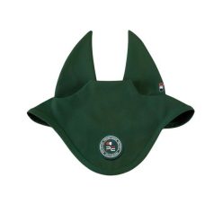 Czapka dla konia Premier Equine Atlas. Zielone czapki damskie PREMIER EQUINE, bez wzorów, z jersey, eleganckie. Za 214.50 zł.