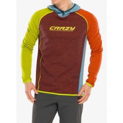 Bluza z kapturem męska Crazy Pull Director. Czerwone bluzy męskie CRAZY, m, bez wzorów, z kapturem. Za 560.99 zł.