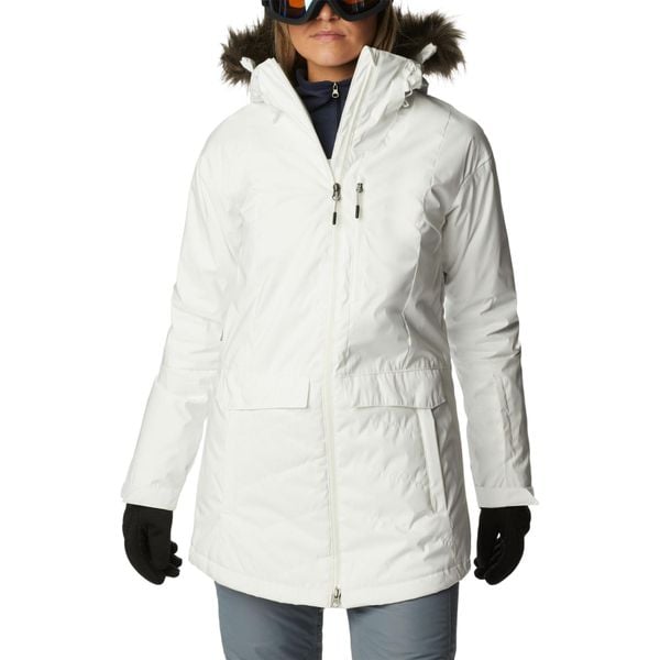 Parka damska Columbia Mount Bindo™ II. Białe parki damskie Columbia, s, bez wzorów, z futra, bez kaptura. Za 928.50 zł.