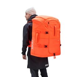 Plecak narciarski POC Race Backpack 130L. Brązowe plecaki damskie POC, bez wzorów. Za 595.55 zł.