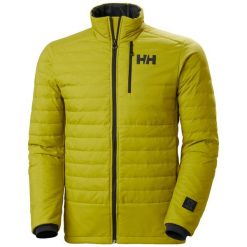 Kurtka puchowa Helly Hansen Elevation Lifaloft. Zielone kurtki męskie Helly Hansen, m, bez wzorów, z puchu, bez kaptura. Za 1,152.50 zł.