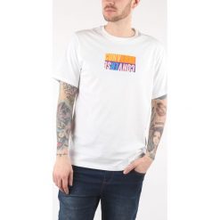 Converse Reverse Koszulka Biały. Białe t-shirty męskie Converse, l, bez wzorów, z bawełny, bez kołnierzyka, bez ramiączek. Za 154.95 zł.