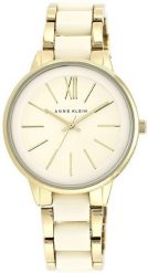 Zegarek damski Anne Klein AK-1412IVGB biały. Białe zegarki damskie Anne Klein. Za 359.00 zł.