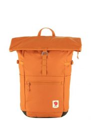 Plecak miejski Fjallraven High Coast Foldsack 24 - sunset orange. Brązowe plecaki męskie Fjällräven, bez wzorów, z materiału, biznesowe. Za 499.00 zł.