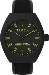 Zegarek Timex Zegarek męski Timex TW2W42400 czarny. Czarne zegarki męskie Timex, bez wzorów. Za 439.00 zł.