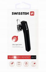 Słuchawki Swissten Zestaw słuchawkowy Bluetooth SWISSTEN ULTRA LIGHT CVC multipoint. Słuchawki bezprzewodowe SWISSTEN. Za 117.48 zł.
