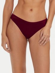 Tommy Hilfiger Figi klasyczne UW0UW05519 Czerwony. Czerwone majtki damskie Tommy Hilfiger, z syntetyku. Za 79.99 zł.