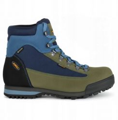 Buty trekkingowe męskie Aku U'S SLOPE ORIGINAL GTX, blue/ green, 41.5. Niebieskie trekkingi męskie Aku, bez zapięcia. Za 687.87 zł.