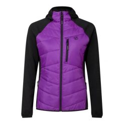 Hybridowa kurtka narciarska damska Dare 2B Aero Fuse. Czarne kurtki sportowe damskie Dare 2B, m, bez wzorów, bez ramiączek, bez kaptura, narciarskie. Za 303.00 zł.