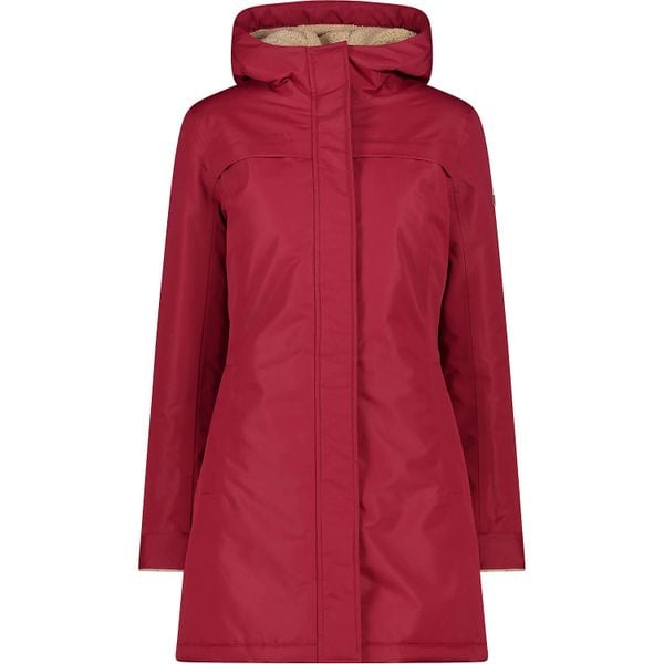 Parka damska z kapturem CMP. Czarne parki damskie CMP, bez wzorów, z materiału, z kapturem. Za 466.00 zł.