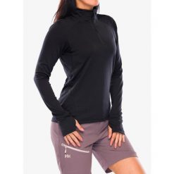 Bluza z zamkiem 1/2 damska Helly Hansen LIFA Tech Lite 1/2 Zip. Czarne bluzy damskie Helly Hansen, l, bez wzorów, bez ramiączek, bez kaptura. Za 219.99 zł.