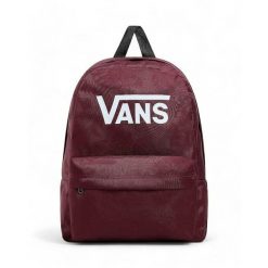 Plecak szkolny Vans Old Skool Print Kasztanowy. Czerwone plecaki męskie Vans, bez wzorów. Za 119.00 zł.