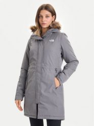 The North Face Parka Zaneck NF0A8DZN Szary Regular Fit. Szare parki damskie The North Face, l, bez wzorów, z syntetyku, bez kaptura. Za 1,399.00 zł.