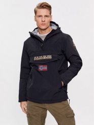 Napapijri Kurtka anorak Rainforest Pocket 2 NP0A4GMD Czarny Regular Fit. Czarne kurtki męskie Napapijri, l, bez wzorów, z syntetyku, bez kaptura. Za 949.99 zł.