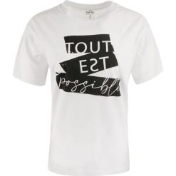 T-shirt damski THE PEOPLE REP. Minerva biały L, 100% bawełna. Białe t-shirty damskie WE THE PEOPLE, l, bez wzorów, z bawełny, bez kołnierzyka, bez ramiączek. Za 57.84 zł.