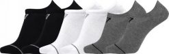 Cr7 Footies bamboo 6-pack — Niewidoczne skarpetki bambusowe wielokolorowe. Skarpetki damskie CR7 Cristiano Ronaldo, bez wzorów, z elastanu. Za 144.39 zł.