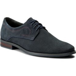 Półbuty LASOCKI FOR MEN 9109. Niebieskie półbuty męskie Lasocki For Men, bez wzorów, z nubiku, bez obcasa, bez zapięcia. W wyprzedaży za 129.99 zł.