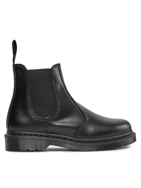 Dr. Martens Sztyblety 25685001 Czarny. Czarne botki męskie Dr. Martens, bez wzorów, ze skóry, bez obcasa, bez zapięcia. Za 549.99 zł.
