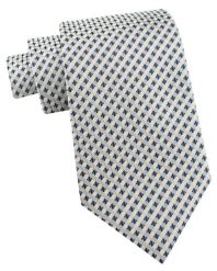 Krawat Męski - Angelo di Monti - Drobna Krateczna, Odcień Beżu i Granat. Krawaty i muchy Angelo di Monti, bez wzorów, z tkaniny, eleganckie. Za 45.00 zł.