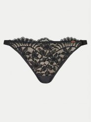 Hunkemöller Stringi Antonia 204545 Czarny. Czarne majtki damskie Hunkemöller, z syntetyku. Za 59.99 zł.