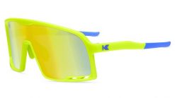 Okulary przeciwsłoneczne dla dorosłych - kategoria 3 - Rubberized High Voltage. Brązowe okulary przeciwsłoneczne damskie KNOCKAROUND. Za 262.65 zł.