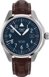 Zegarek Aviator Zegarek męski Aviator V.1.38.0.317.4 brązowy. Brązowe zegarki męskie AVIATOR, bez wzorów. Za 1,590.00 zł.