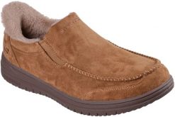 Skechers Męskie półbuty Murette-Scofield 205606 Csnt 45,5. Półbuty męskie Skechers, bez wzorów, bez obcasa, bez zapięcia. Za 259.99 zł.