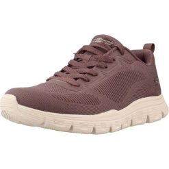 Buty SKECHERS BOBS B LITE Fioletowy. Fioletowe obuwie trekkingowe damskie Skechers, z tkaniny, bez zapięcia. Za 245.99 zł.