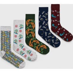 Brave Soul - Skarpety (5-pack). Skarpety męskie Brave Soul, bez wzorów, z bawełny. W wyprzedaży za 29.90 zł.