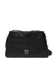 PINKO Torebka Triplet Mini AI 25-26 PLTT 05883 A0QO Czarny. Czarne listonoszki damskie Pinko, bez wzorów, ze skóry, bez dodatków. Za 1,559.00 zł.