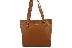Shopper bag skórzany BARBERINI'S j. brązowy 923-12. Brązowe shopperki damskie Barberinis, bez wzorów, ze skóry, na ramię, duże, bez dodatków. Za 289.99 zł.