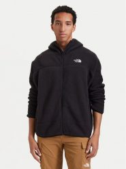 The North Face Polar Nse NF0A8J6Q Czarny Regular Fit. Czarne bluzy sportowe męskie The North Face, m, bez wzorów, z polaru, bez kaptura. Za 499.99 zł.