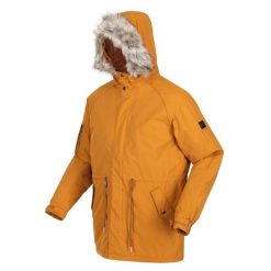 Salinger III Regatta męska trekkingowa kurtka parka z membraną. Brązowe kurtki męskie Regatta, l, bez wzorów, klasyczne, z kapturem. W wyprzedaży za 189.99 zł.
