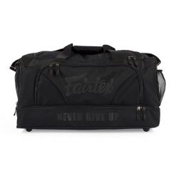 Torba treningowa Fairtex Gym Bag. Czarne torby sportowe męskie FAIRTEX, bez wzorów. Za 449.99 zł.
