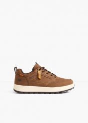 Sneakersy Dockers by Gerli. Brązowe buty sportowe męskie bonprix, bez wzorów, bez zapięcia. Za 279.99 zł.