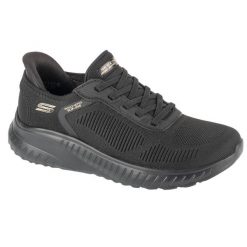 Buty sportowe Sneakersy damskie, Slip-Ins: Sport Squad Chaos - Current Muse. Czarne obuwie sportowe damskie Skechers, bez wzorów, z materiału, bez zapięcia, trekkingowe, Skechers Sport. Za 343.00 zł.