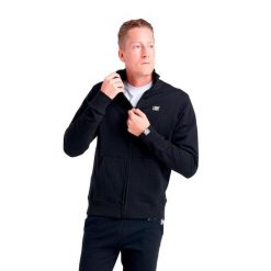 Męska bluza Leone ze stójką i zamkiem Basic. Czarne bluzy męskie LEONE 1947 APPAREL, l, bez wzorów, z tkaniny, sportowe, bez ramiączek, bez kaptura. W wyprzedaży za 166.45 zł.