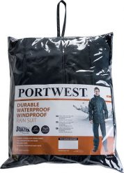 Kurtka męska Portwest L450 - Podstawowy komplet przeciwdeszczowy Sealtex (kurtka i spodnie) XL. Kurtki męskie Portwest, l, bez wzorów, bez kaptura. Za 241.22 zł.