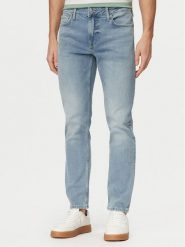 Guess Jeansy M6GAS2 D1118 Niebieski jasny Slim Tapered Fit. Niebieskie jeansy męskie Guess, z bawełny. Za 434.99 zł.