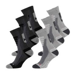 Skarpety turystyczne Xtreme 6-pack Multi szary. Szare skarpetki damskie XTREME SOCKSWEAR, bez wzorów. Za 194.99 zł.