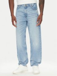 Guess Jeans Jeansy M5YA90 D5R2A Niebieski Relaxed Fit. Niebieskie jeansy męskie Guess Jeans, z bawełny. Za 359.99 zł.