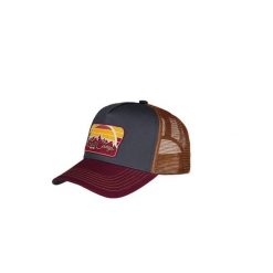 Czapka Trucker Barts Nelsonsz. Niebieskie czapki damskie Barts, bez wzorów. Za 174.00 zł.